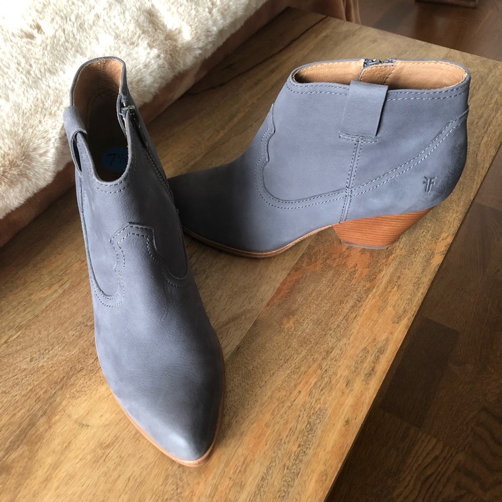 Frye Suede Ankle Bootie